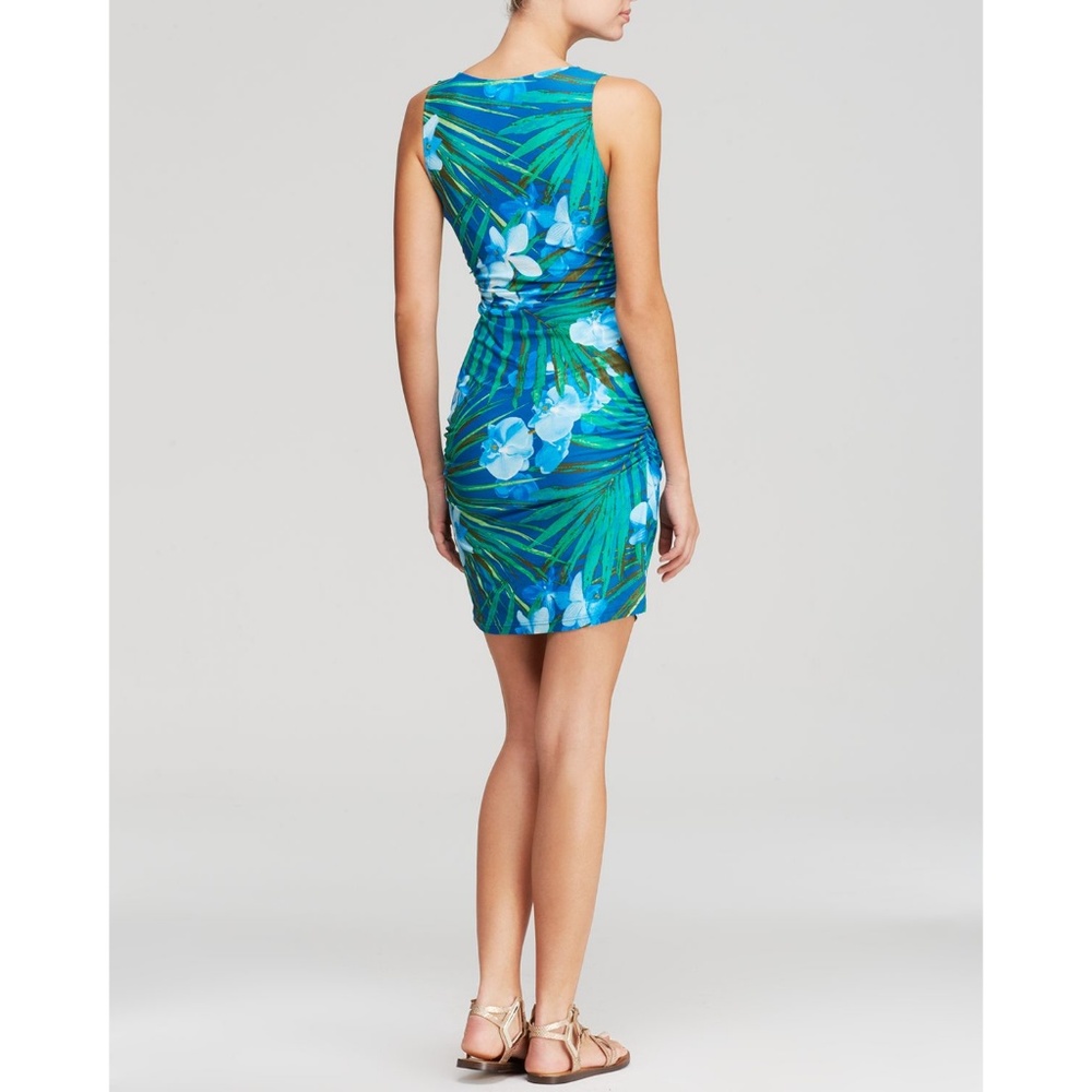 Carmen Marc Valvo Tropical Fantasy Dress  SM nwot